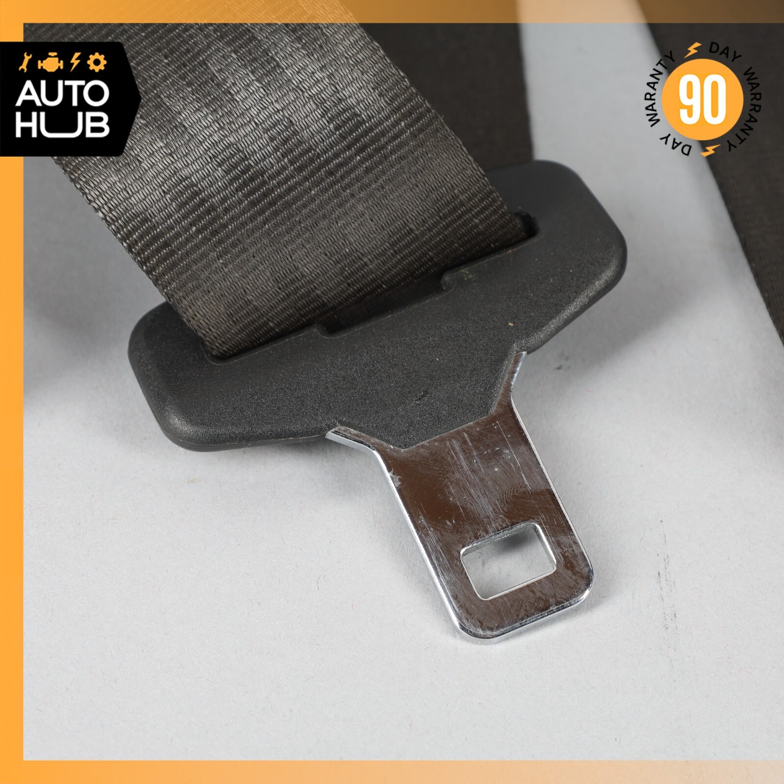 08-19 Maserati GranTurismo M145 Rear Left Driver Side Seat Belt Black OEM