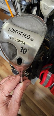 NEW...FORTIFIED Steel Timber 10° Driver, RH, See Description.