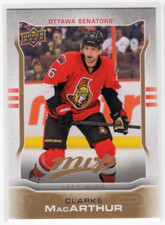 Clarke MacArthur 14-15 Upper Deck MVP Base Common #142 Ottawa Senators