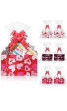 White and Red Valentines Gift Basket for her or someone you love, perfect gift