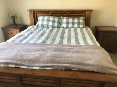 King Size Recycled Timber Bedroom Suite Beds Gumtree
