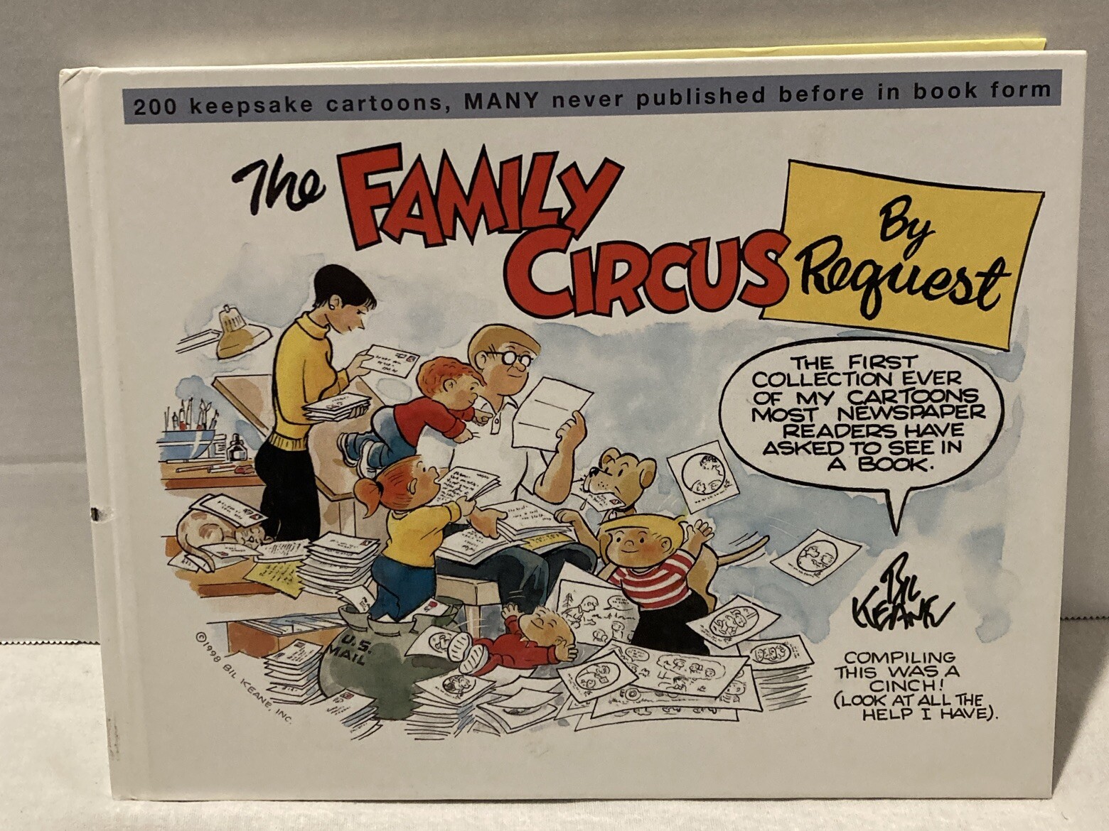 1998 The Family Circus By Request Book 200 Color Keepsake Cartoons Bill Keane