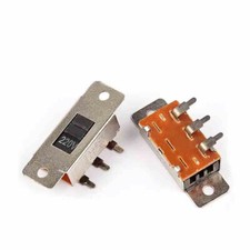 Voltage Selector Slide Switch AC 110V-220V / 115V-220V / 115V-230V 3 Pin 6 Pin