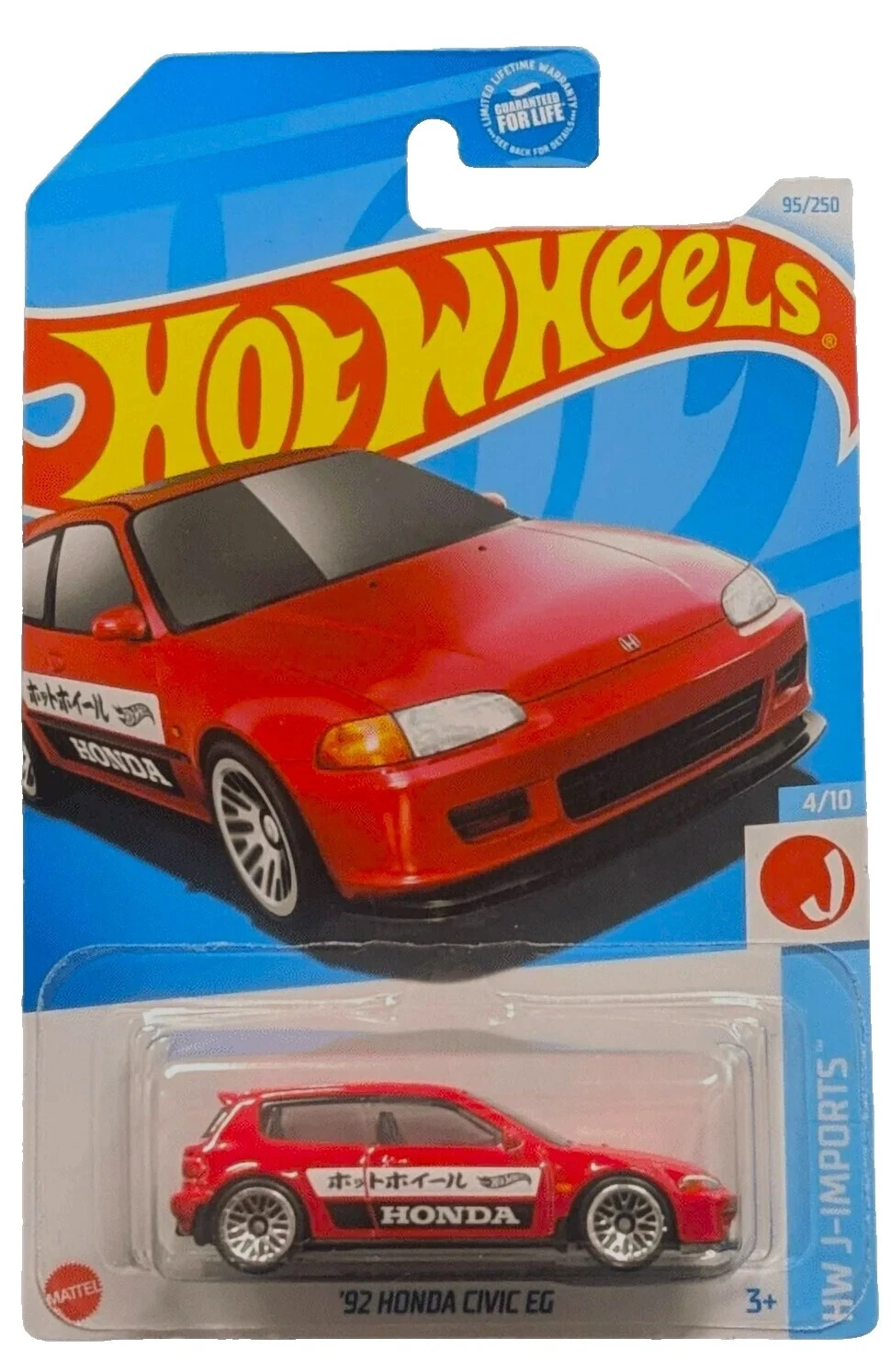 Hot Wheels Treasure Hunt Honda 1:64 escala Diecast coches, camiones y camionetas