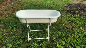 enamel baby tub