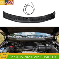 For 2015-2020 Ford F150 F-150 Windshield Wiper Cowl Grille Insert Panels Pair
