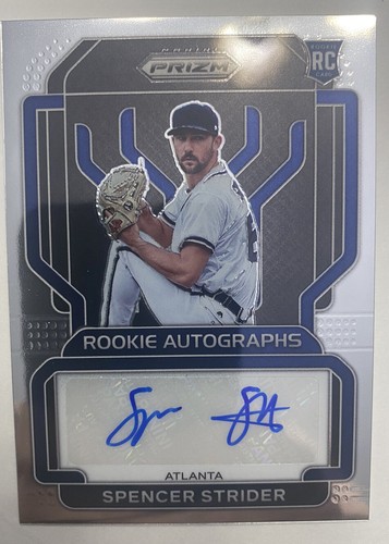 spencer strider auto rare rookie card | eBay