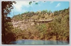 Ha Ha Tonka Postcard Ha Ha Tonka Glen At Ha Ha Bluff Old Castle Ruins Ozarks