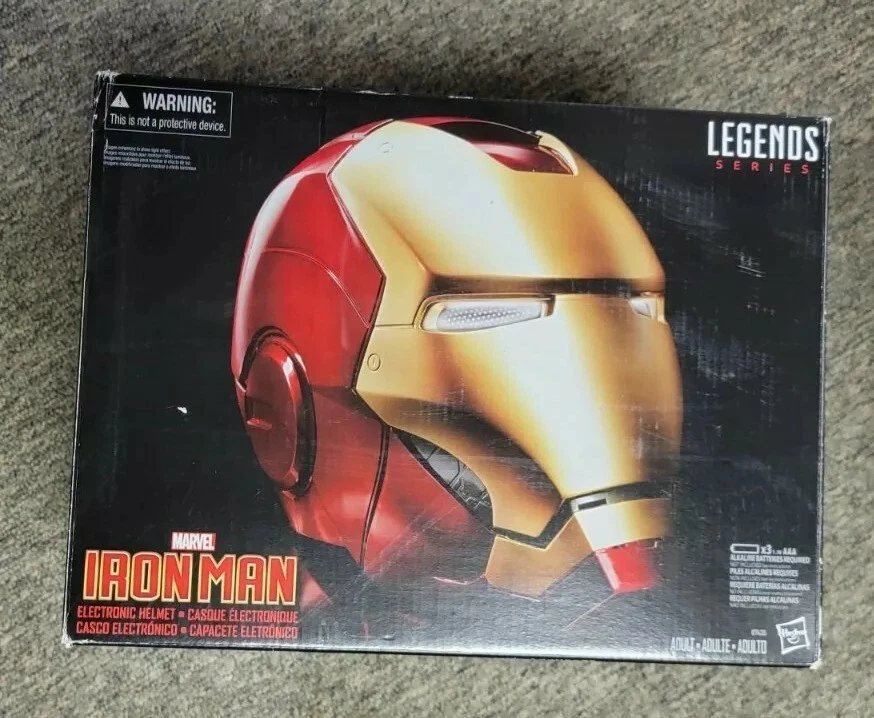 Marvel Legends Iron Man Helmet Electronic Helmet 1:1 STARK 630509451647