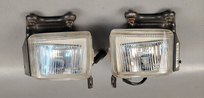 JDM NISSAN Skyline R32 GTST Fog Light Pair L&R With Brackets Koito