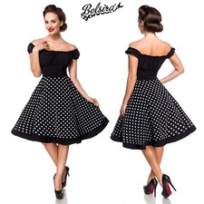 Robe Vintage Années 50 Rockabilly Femme Retro Jupe Évasée 50300