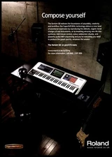 SOUND-ON-SOUND MAGAZINE ADVERT ROLAND FANTOM G6 KEYBOARD