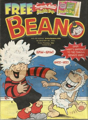 The Beano : May 6th 2000 : Vintage UK Comic Book #3016