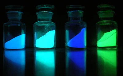 WO-WE Leuchtfarbe Nachtleuchtfarbe Nachtfarbe Phosphoreszierende Leucht Farbe Pigment