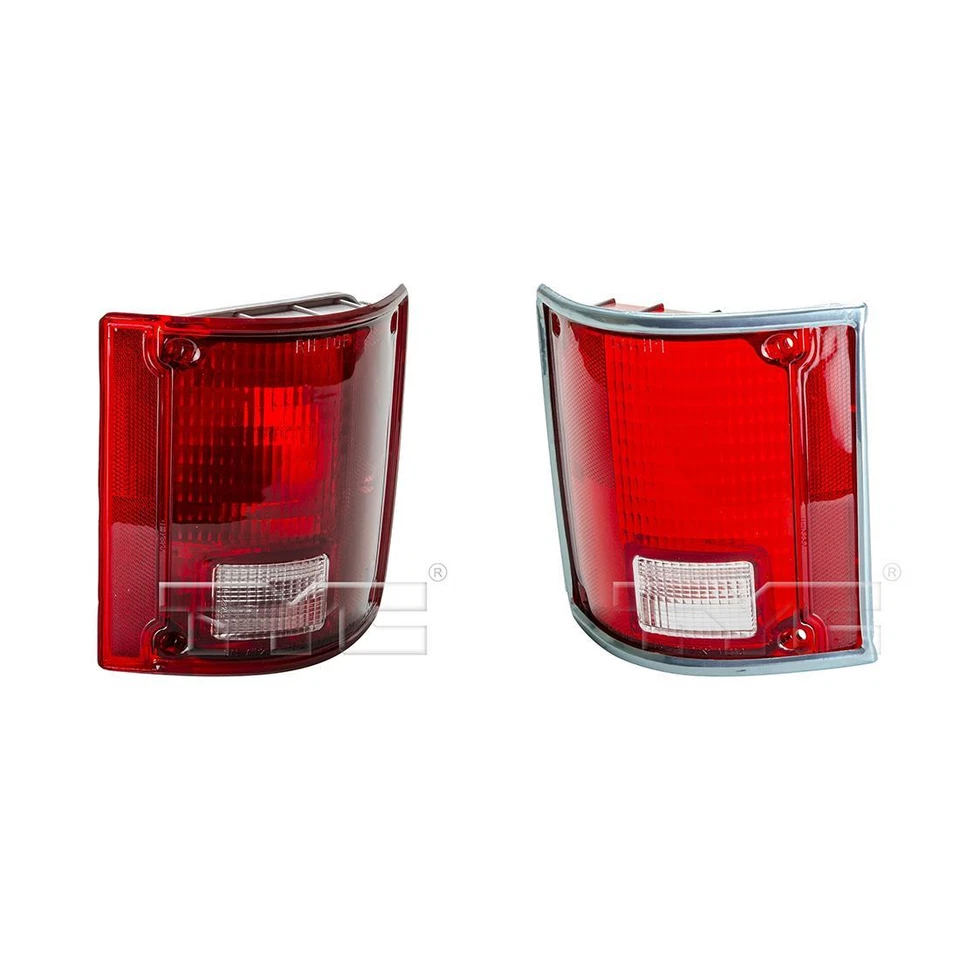 Conjunto de 2 luces traseras izquierda derecha TYC para Chevrolet K20 Suburban 1978-1986 Foto 2 de 4