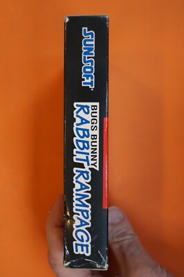 Bugs Bunny Rabbit Rampage (SNES Super Nintendo ) * CIB * Free Ship