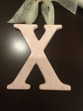 Amscan Wall Letter X Pink