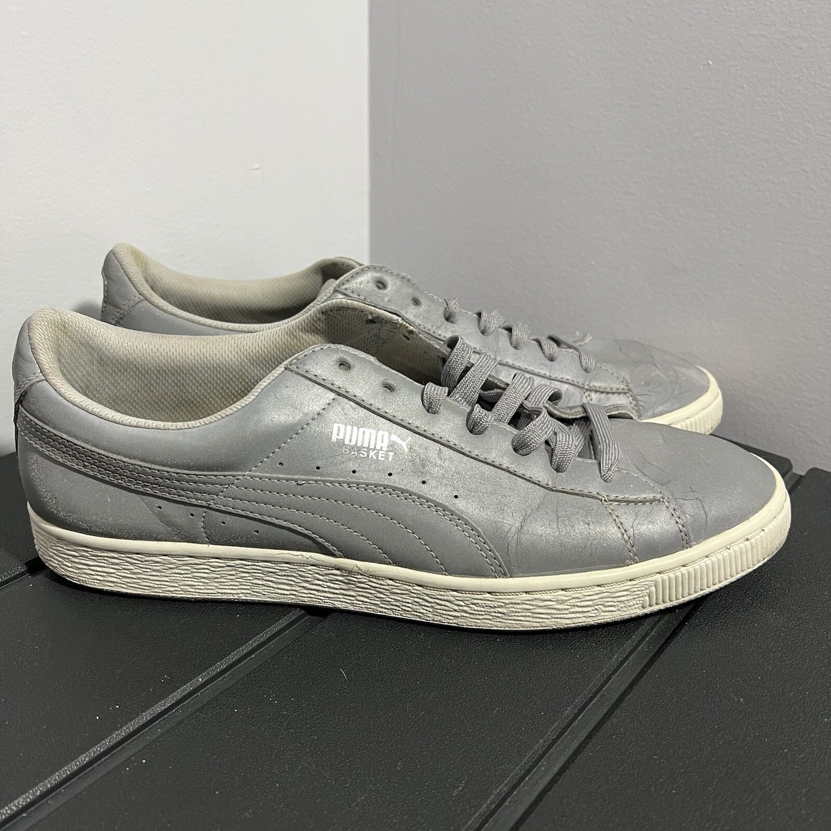 Size 11 - PUMA Basket Reflective for sale online | eBay