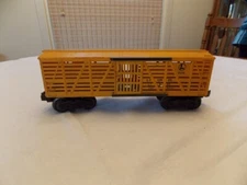 Vintage Lionel 6656 Yellow Stock Car w/Original Box, Excellent condition!