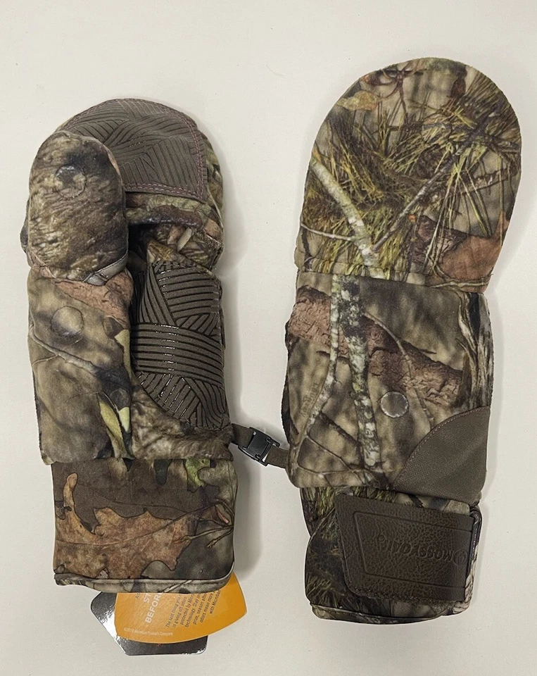 Guantes sin dedos aislados de roble musgo mitón pop top camuflaje forro rosa L/XL Foto 4 de 4