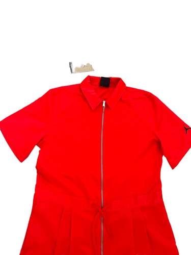 Nike Air Jordan Heritage flight suit jumpsuit red DM5235-635 NWT$140 - Picture 6 of 9
