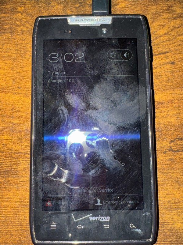 Motorola DROID RAZR (Model XT912) Locked Don’t Know Password