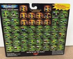 1997 Galoob Micro Machines 10th Anniversary #19 Giant Fins Plus Five Bonus Cars