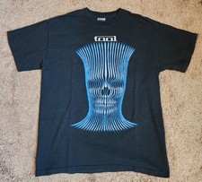Vintage y2k Tool Band T Shirt Black 2012 Winter Tour Graphic Concert M