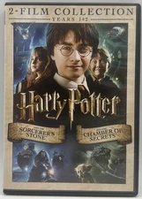 Harry Potter 2 Film Collection Sorcerer’s Stone & Chambers Of Secrets DVD