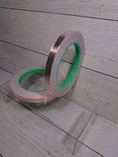 Copper Foil Tape Kit for Stained Glass 1/5"x65.6 Feet Double-Sided 2pcs