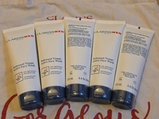 5x GEL LAVA VISO PURIFICANTE SCHIUMA ATTIVA CLARINS UOMO 125ml SIGILLATO NUOVO LUI MASCHIO