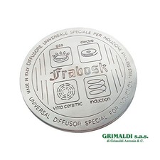 FRABOSK DIFFUSORE DISCO UNIVERSALE PER PIANI COTTURA AD INDUZIONE DIAMETRO 12 cm