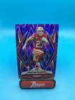 2025 Panini Phoenix Football Purple Seismic Christian McCaffrey #34