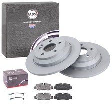 ABS BREMSSCHEIBEN 300mm + BELÄGE HINTEN passend für MERCEDES W447  V-KLASSE