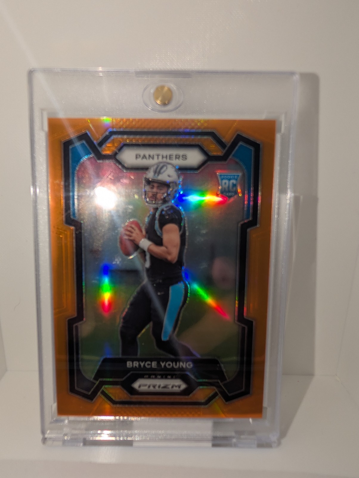 2023 Panini Prizm - Rookies Bryce Young #311 Orange Prizm /249 (RC) Panthers