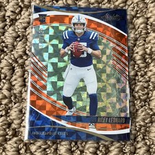 2025 Panini Absolute - Rookies Riley Leonard #172 Spectrum Orange /825 (RC)