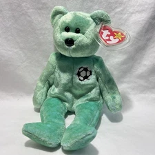 TY Beanie Baby KICKS the Soccer Bear Nostalgic Ty Plush Stuffed Animal Toy