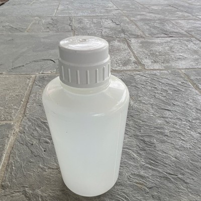 Nalgene Plastic Reagent Bottle 1L  with White Screw Cap for Laboratory Use