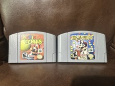 Dr. Mario 64 & Mario Tennis For The Nintendo 64 Bundle Authentic Free Shipping
