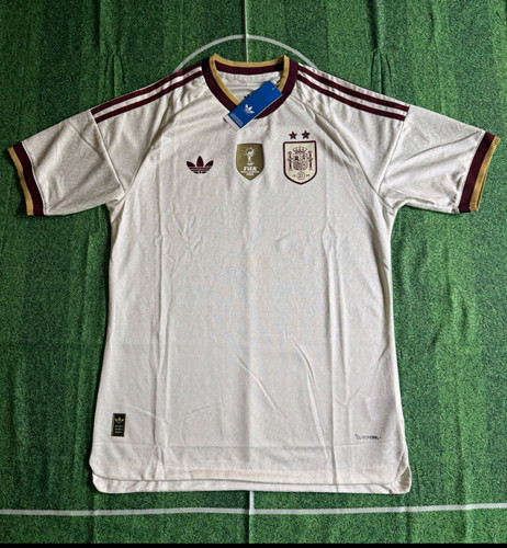 Spain National Soccer Jersey Home White/Size "Medium" New