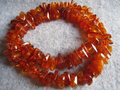 [SAMU] Brilliant! ! Luxury item Natural amber necklace with maximum width of