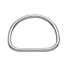 "D" RING 316 STAINLESS STEEL 1/8" (S0139-X325)