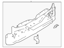 Genuine Nissan Rear Body Panel 79110-6MA0A