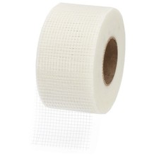 4 Inch x 328 Feet Fiberglass Adhesive Drywall Repair Mesh Tape 6 Mesh White