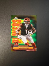 2025 Topps Chrome Football Jamarr Chase Power Players REFRACTOR #PP-21 Bengals