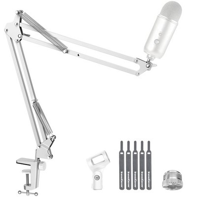 Blue Yeti HyperX QuadCast Solocast Microphone Boom Arm Stand for Blue Yeti Mic