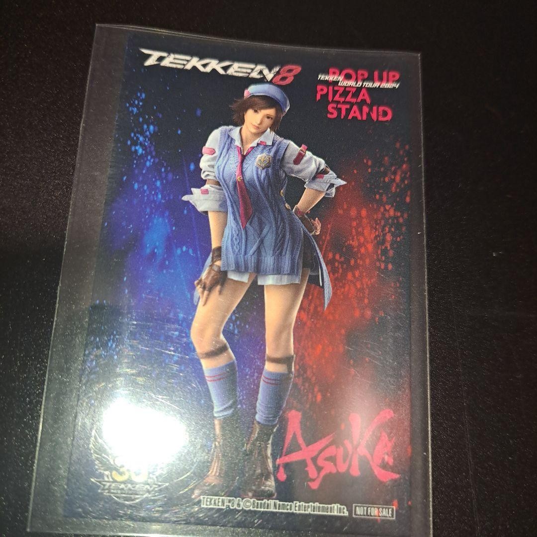 Tekken 8 Café Collaboration Card  Random Gift, Pizza Stand, nonsale, Asuka
