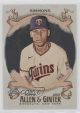 2021 Topps Allen & Ginter Chrome Andrelton Simmons #200 0b3