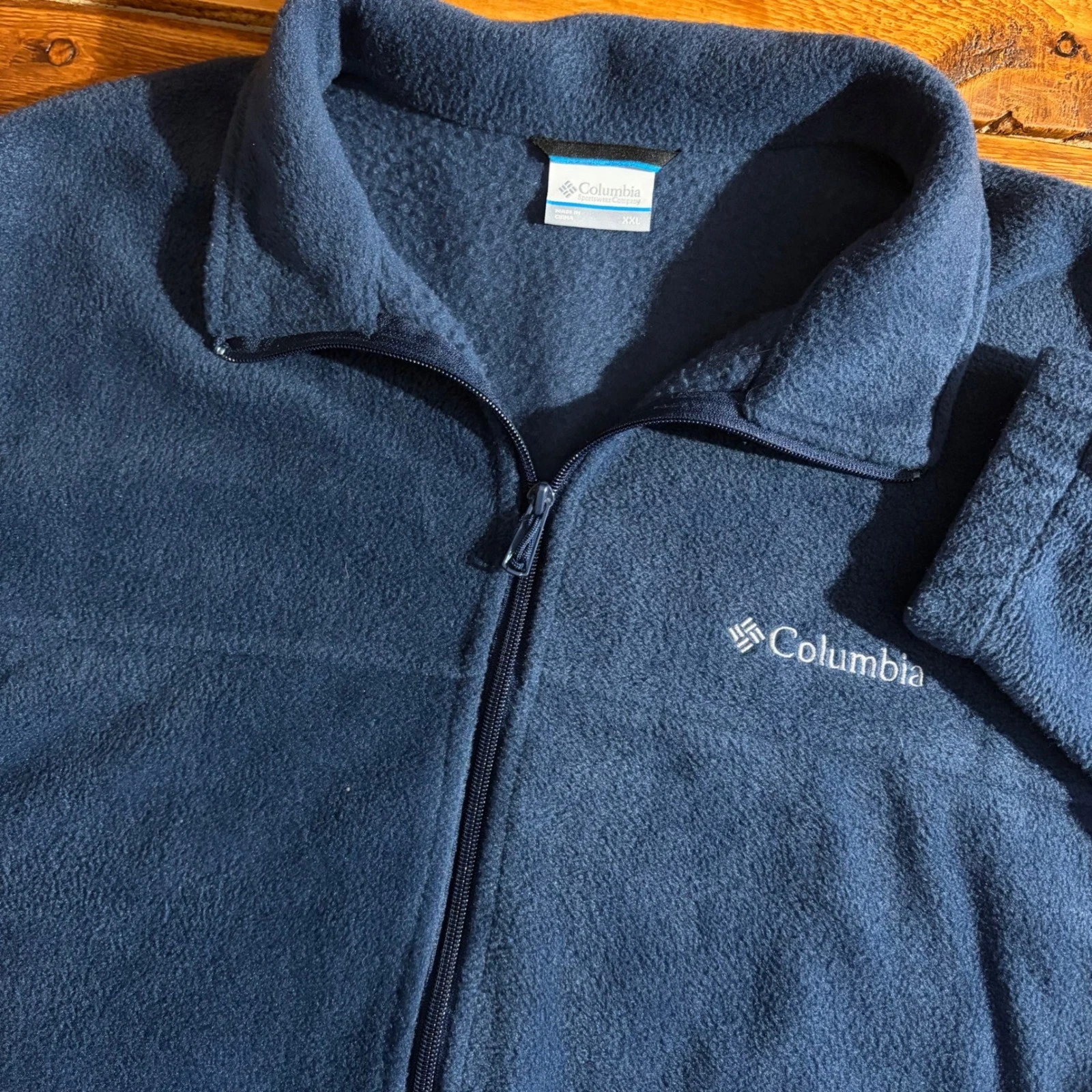 Columbia Fleece Jacket Mens XXL Blue Steens Mountain Full Zip Sweatshirt WM3220
Opens in a new windo