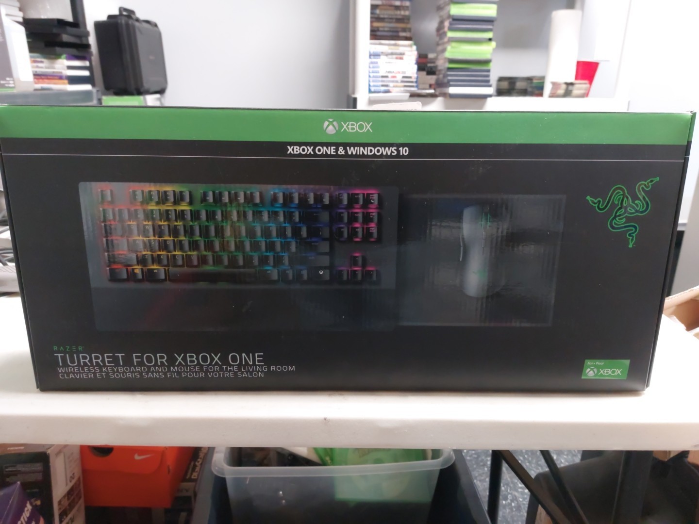 Razer Turret Wireless Mechanical Gaming Keyboard & Mouse Combo for PC/XB1 *READ*